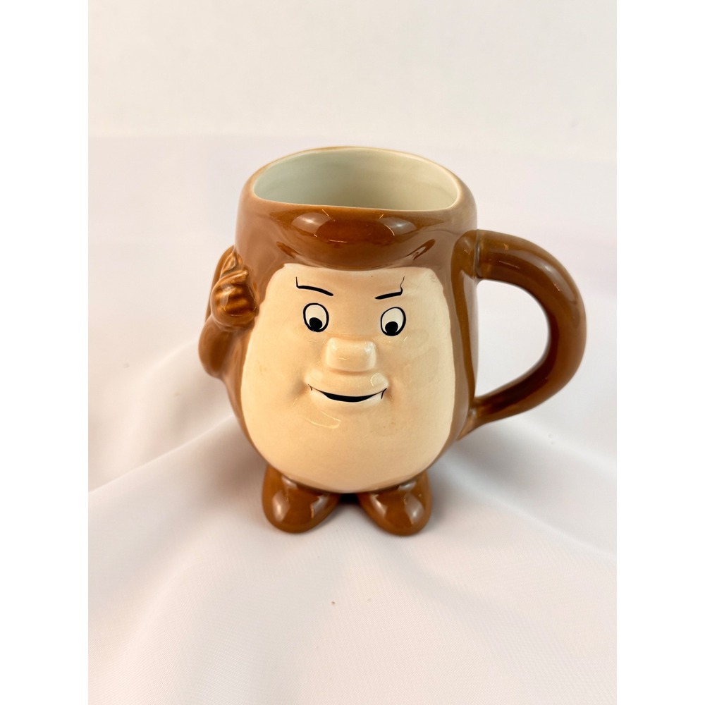 Actos Pharmaceuticals Promotional Ceramic Liver Mug Anthropomorphic Brown Novel - Picture 3 of 10
